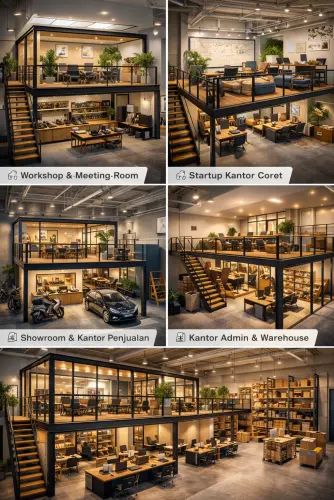 Mezzanine Ruang Kantor di Karawaci