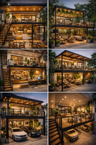 Mezannine Cafe Modern di Karawaci