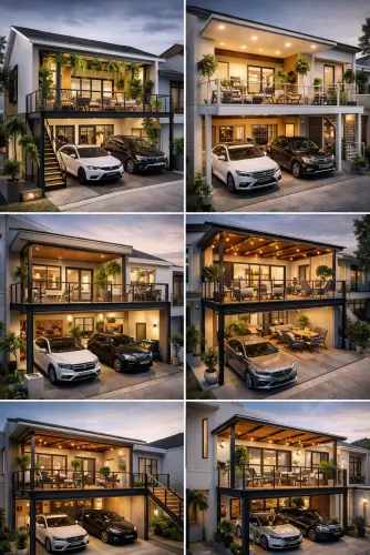 Mezannine Teras Rumah Keren di Karawaci
